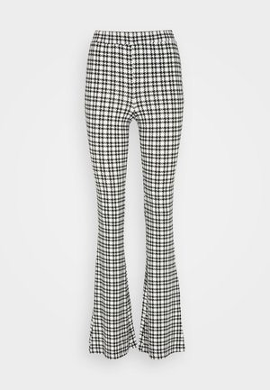 Noisy May NMSALLY PASA PANT - Παντελόνι - bright white/black