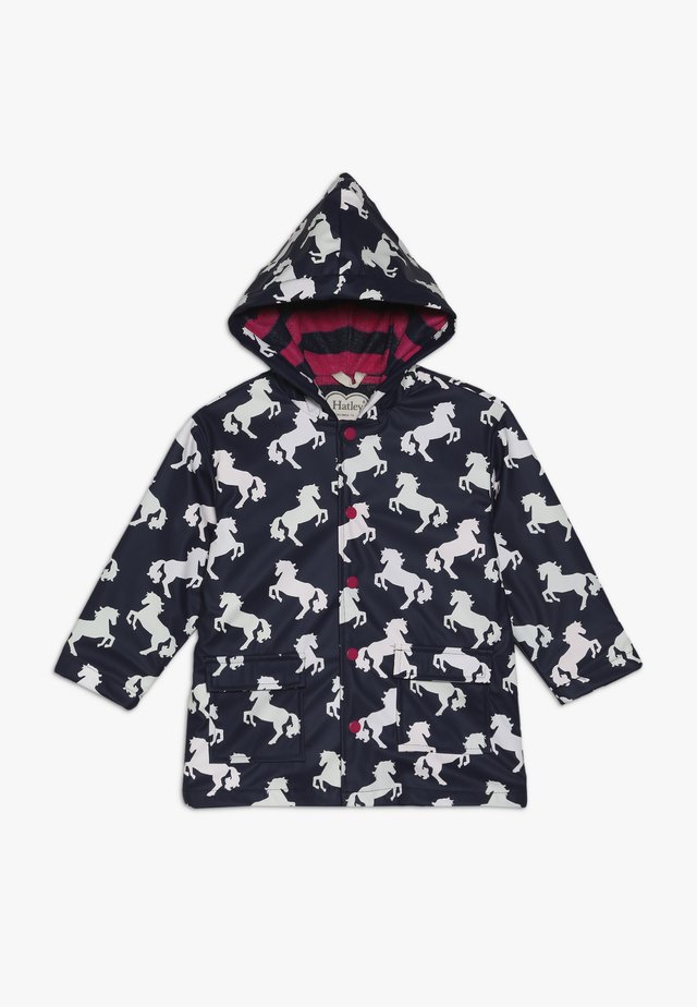 KIDS COLOUR CHANGING RAINCOAT - Regnjakke - blue