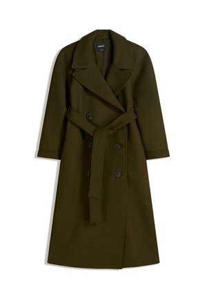 BELTED - Cappotto classico - dark green