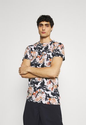 KRANICH JAPAN - T-shirts med print - navy