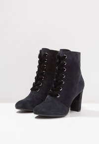 mint&berry Botines con cordones - dark blue