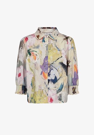 Nümph, NUANNALI SHIRT - Chemisier - forest green