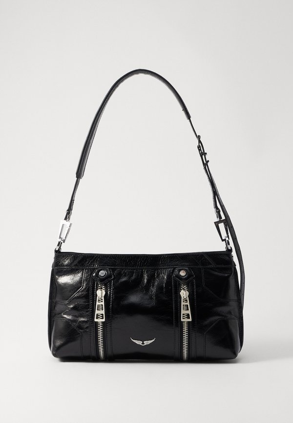 SUNNY MOODY VINTAGE PATENT - Handbag - noir