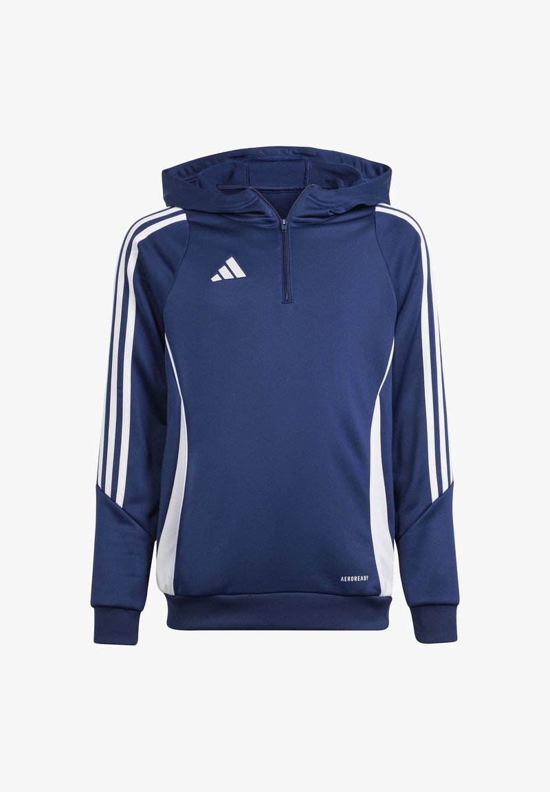 adidas Performance TIRO UNISEX - Sweat à capuche - blauweiss