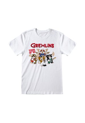 GREMLINS TOUR OF 84 - T-shirt imprimé - white