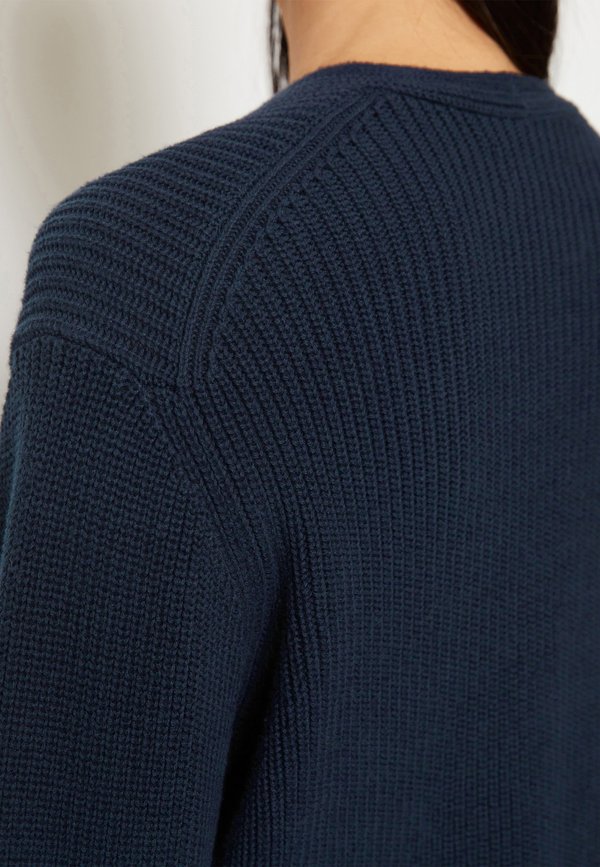 CARDIGAN LONGSLEEVE V-NECK - Cardigan - night sky2