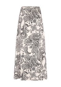 Wikkelrok - weiss schwarz