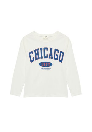 PRINTED - Long sleeved top - beige