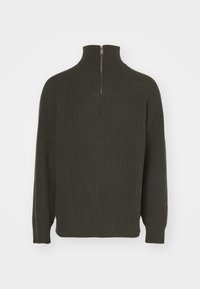 Carhartt WIP MARLON HALF ZIP - Neule - office green