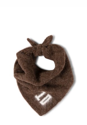 Tørklæde / Halstørklæder - dark truffle