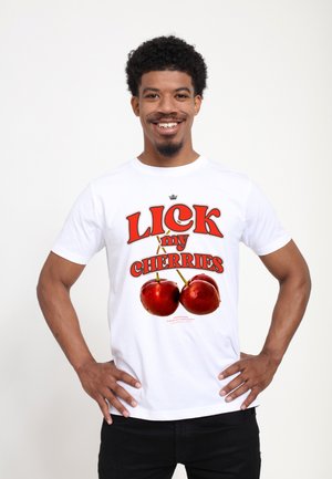 Print T-shirt - white