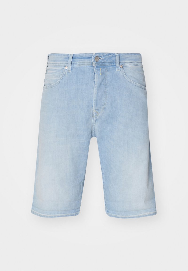Replay Jeansshort lichtblauw denim