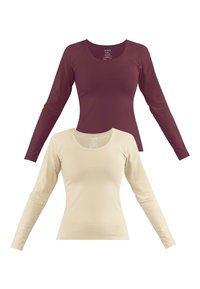 Unausgewählt, beige burgund