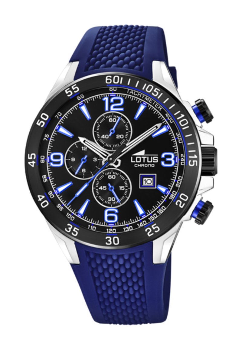 LOTUS Cronografo Chrono Black - Orologio Uomo In Acciaio Nero Con Data