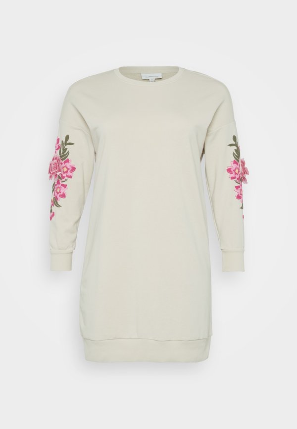 CARLINEHA LIFE DRESS - Day dress - pumice stone2