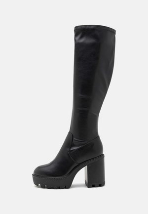 Botas de tacón - black