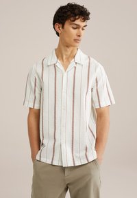 WE Fashion - THE TEXTURED - Camicia - off white Immagine in miniatura 1