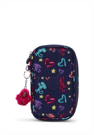 Kipling, 50 PENS LEOPARD FLORAL UNISEX - Pencil case - balloon monkey