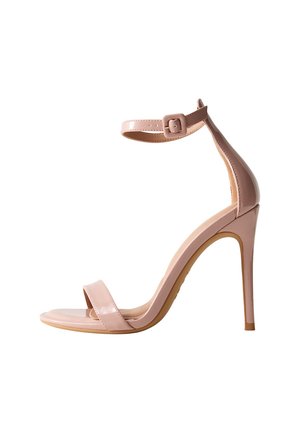 BACK COUNTER STILETTO - Sandalen - cream