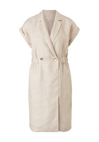 s.Oliver BLACK LABEL Freizeitkleid - dark beige melange