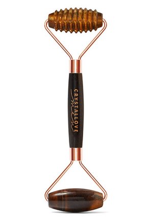 TIGER EYE 3D FACIAL ROLLER - Gesichtspflege Zubehör - brown