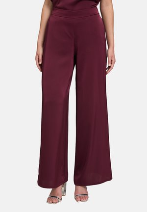 Vera Mont, VERA MONT HOSE - Trousers - aubergine