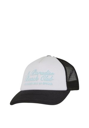 A PARADISE BEACH CLUB CURVED LOGO TRUCKER - Cappellino - black