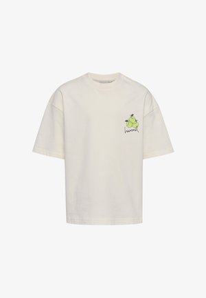 Hummel, HUMMEL HMLMIO BOXY T-SHIRT S/S UNISEX - T-shirt print - pink lady
