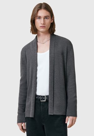 MODE OPEN - Strickjacke - monument grey