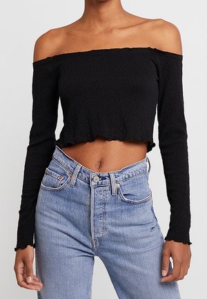 Langarmshirt - black