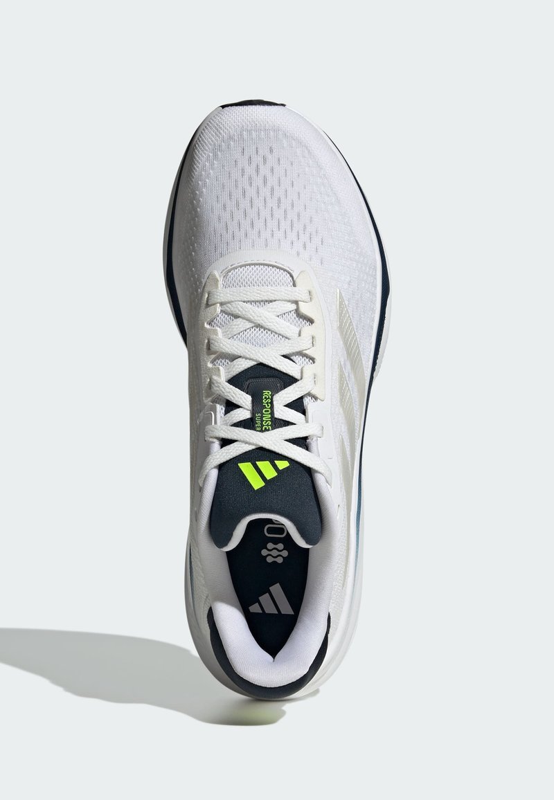 adidas Performance RESPONSE SUPER - Road running shoes - cloud white  metalic lucid lemon/off-white - Zalando