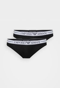 PARTE BASSA BRIEF 2 PACK - Trosor - black