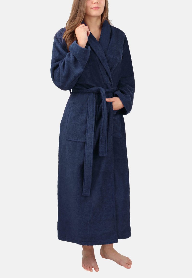 Normani Bademantel - marine