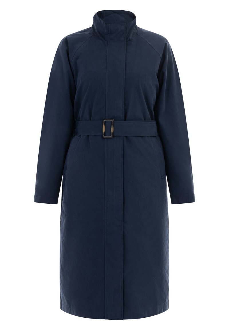 dreimaster Trenchcoat donkerblauw