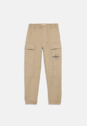 ESSENTIAL UNISEX - Pantalon cargo - safari