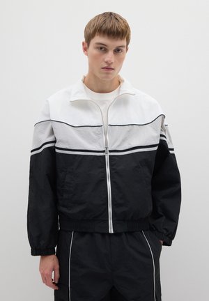 Chaqueta de entretiempo - black white grey