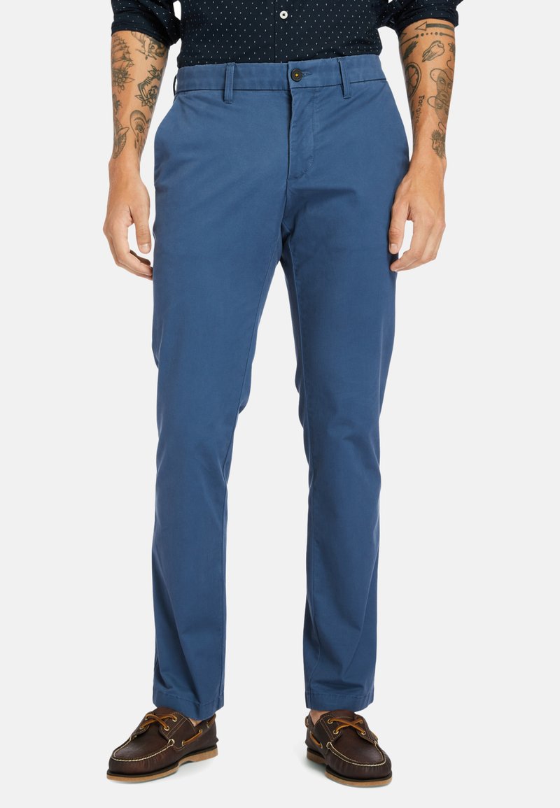 Timberland SARGENT LAKE STRETCH TWILL - Pantalones chinos - dark denim