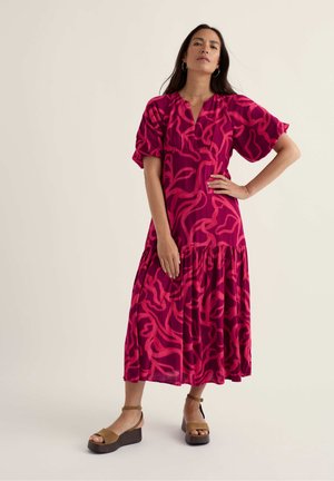 Seasalt Cornwall, SEASALT CORNWALL WATERSIDE DRESS - Päevakleit - spring roots dark freesia