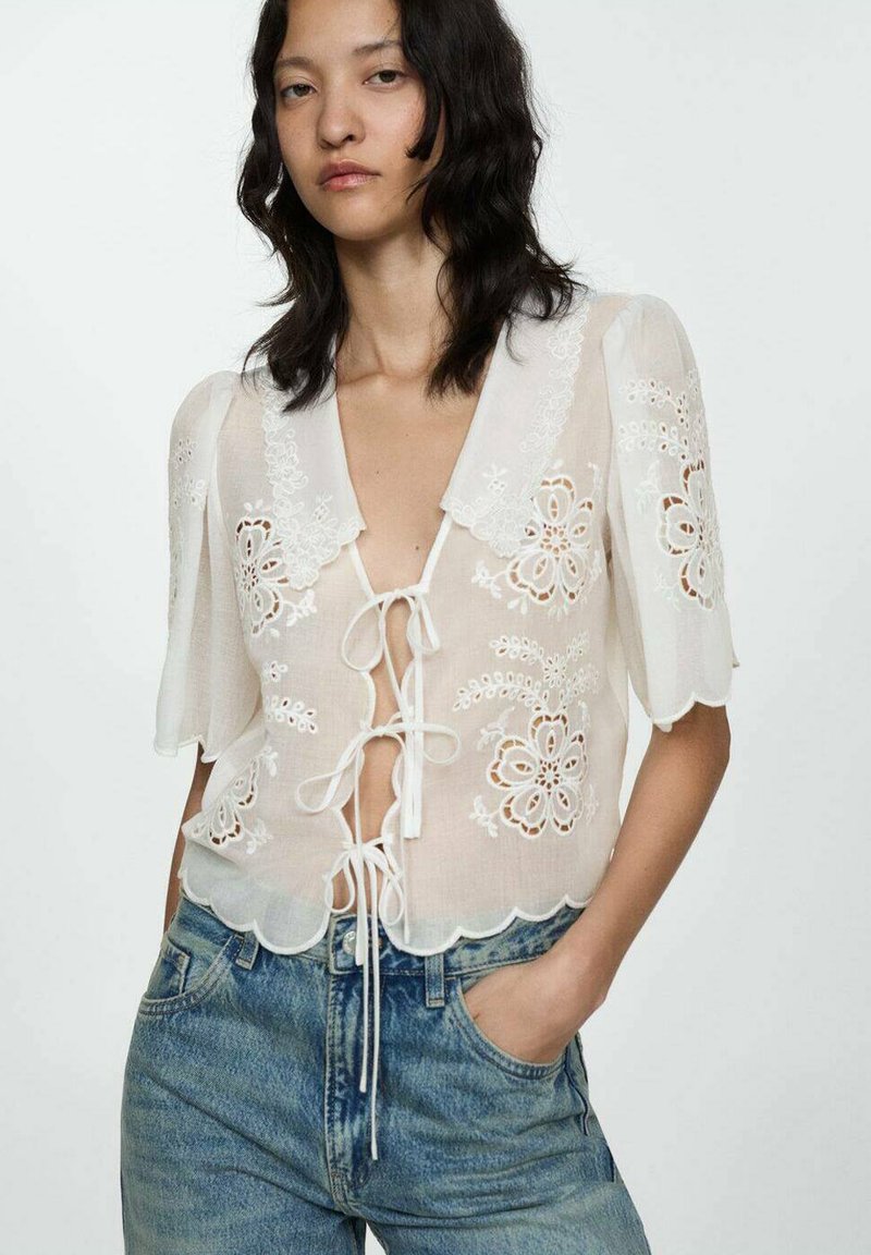 Mango - KASH - Blouse - off-white, Enlarge