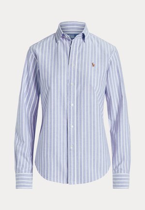 Polo Ralph Lauren, LONG SLEEVE BUTTON FRONT SHIRT - Nööpidega pluus - blue/white