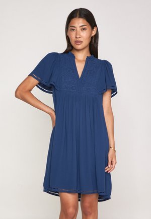ROMANE R BRODEE - Freizeitkleid - bleu