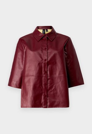 SOMETHINGNEW SNSILLE SHIRT  - Shirt - fired brick