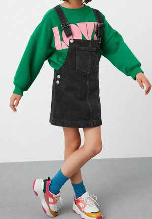 Next, Robe en jean - black