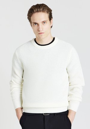 Strickpullover - bianco lana