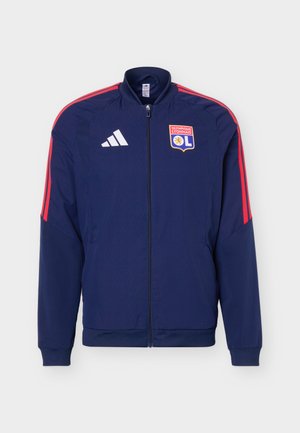 adidas Performance, OLYMPIQUE LYONNAIS 26/27 TIRO26 COMPETITION PRESENTATION JACKET - Ρούχα για κλαμπ - team navy blue/pure ruby
