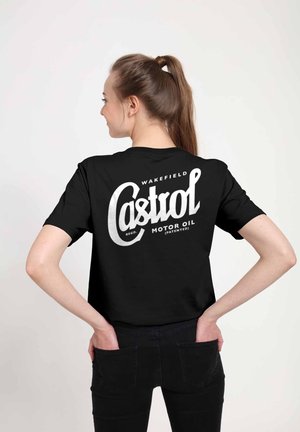 Henry Tiger CASTROL SCRIPT - T-shirts print - black