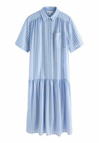 SHORT SLEEVE DROP WAIST - Kreklkleita - blue stripe