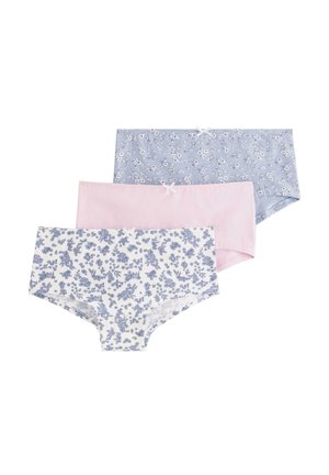 Lindex, LINDEX 3-PACK HIPSTER BRIEFS LINDEX - Trusser - light blue