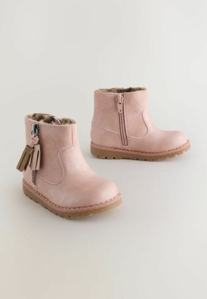 Next WIDE FIT- ZIP TASSEL  - Snowboots  - pink