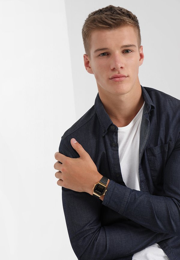 Digitaluhr - schwarz